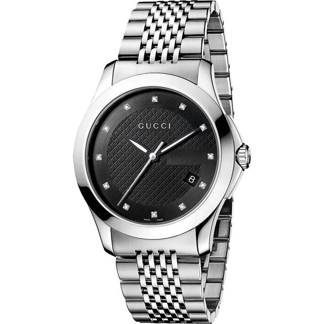 Gucci YA126405 G-Timeless Black Dial Men's Watch