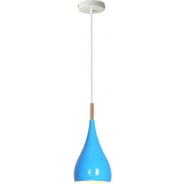 Byrd 1 - Light Teardrop Pendant - Blue