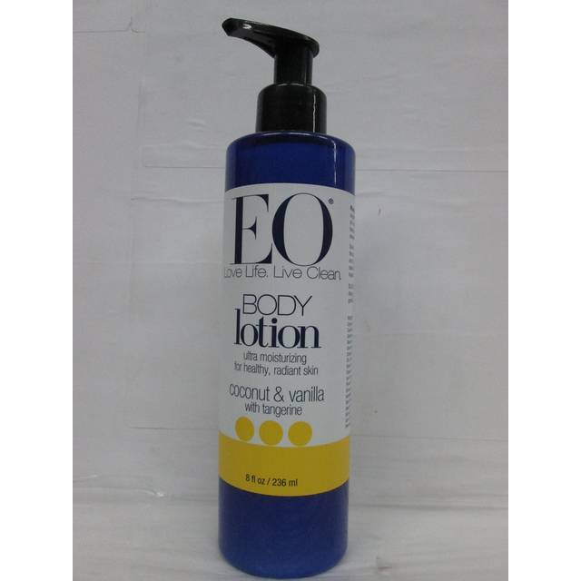 Eo  Lotion Coconut & Vanilla With Tangerine  8 Fl Oz