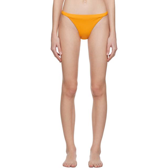 Nanushka Orange High-Cut Bikini Bottoms - Orange - XS