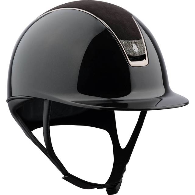 Riding helmet Samshield Custom Shadowglossy Alcantara 2.0 - Noir