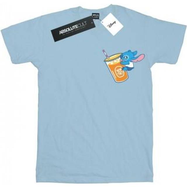 Lilo And Stitch Drink T-Shirt - Baby Blue - 9 Years