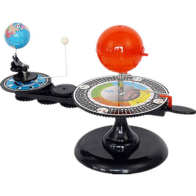 DIY Solar System Model Globe Earth S-un Moon Orbital Planetarium Educational Teaching Tool