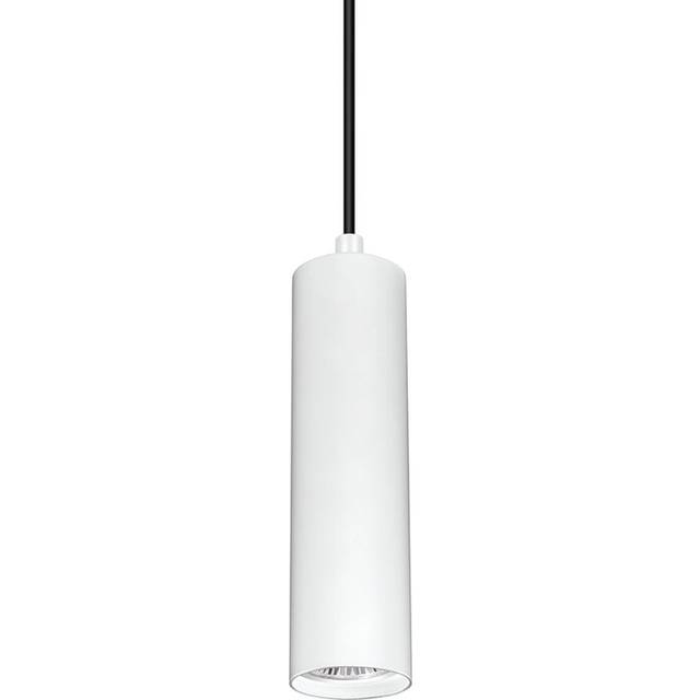 Stella 1 - Light Cylinder Pendant - White (28cm H X 5.5cm W X 5.5cm D)