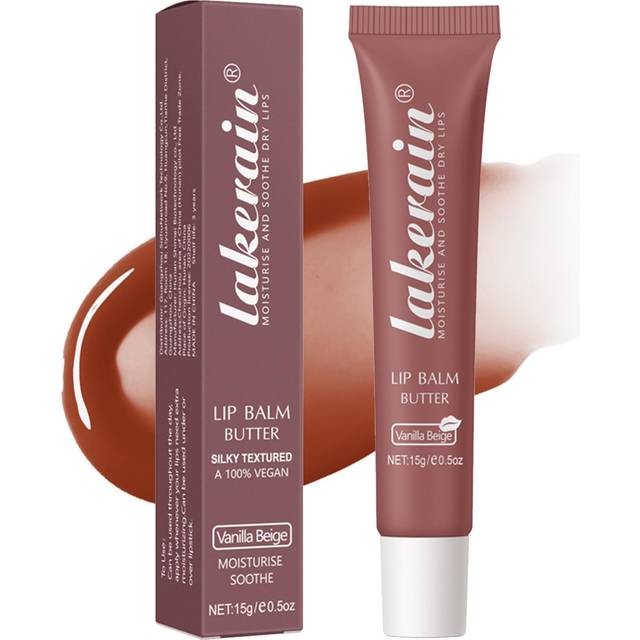 Lip Glowy Balm Butter Lip Balm Plumps Moisturizing Hydrating Lip Mask Repair Moisturizer Lips Care Lip Treatment for Dry Cracked Lip  Glossy Finish  V