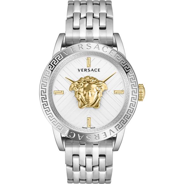 Versace, Accessoarer, unisex, ONE Size, Metallisk Silverklocka