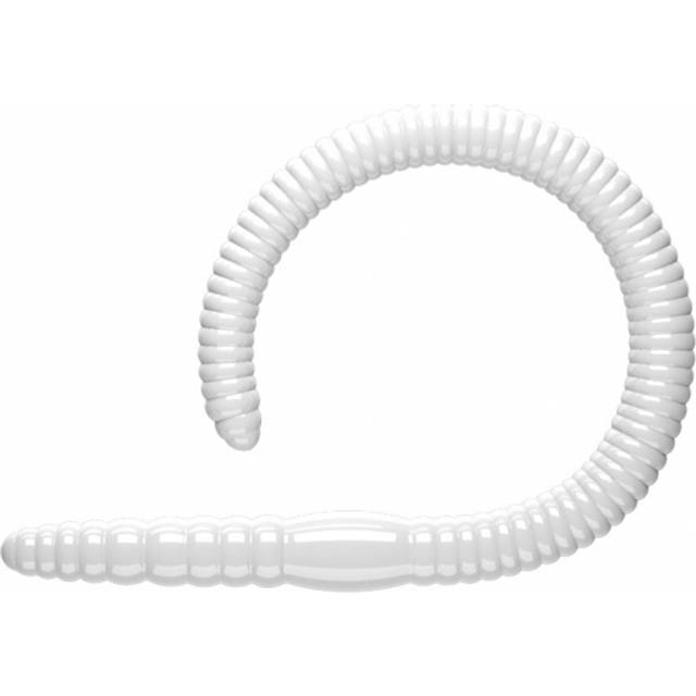 Libra Lures Flex Worm 95 Krill (10-pack) - Silver Pearl