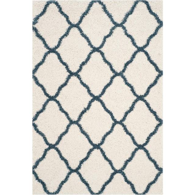 Atencio Power Loom Ivory/Slate Blue Rug (Rectangle 160 x 230cm)