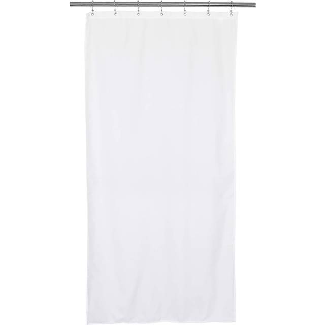 Barossa Design Waterproof Fabric Stall Shower Curtain or Liner 36 inch Wide Half Size Microfiber  Hotel Quality Stand-up Small Narrow Single Shower Cu