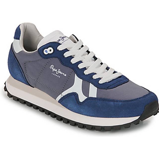 Pepe jeans  Shoes (Trainers) BRIT-ON PRINT M  - 10 - Blue - 10