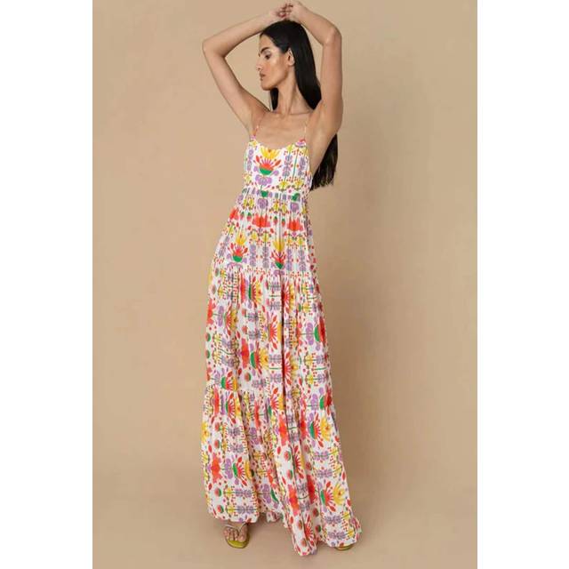 Borgo De Nor Merle Crepe Maxi Dress