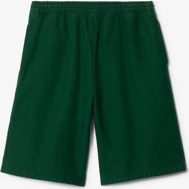 Burberry, Shorts, Herr, XL, Bomull, Equestrian Knight-Logo Bermuda Shorts - green (XL)