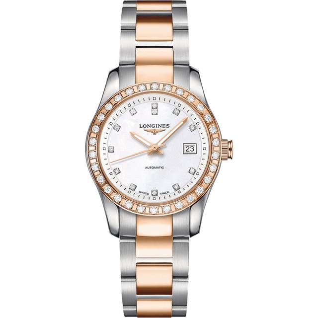 Longines Watch Conquest Classic Ladies - White