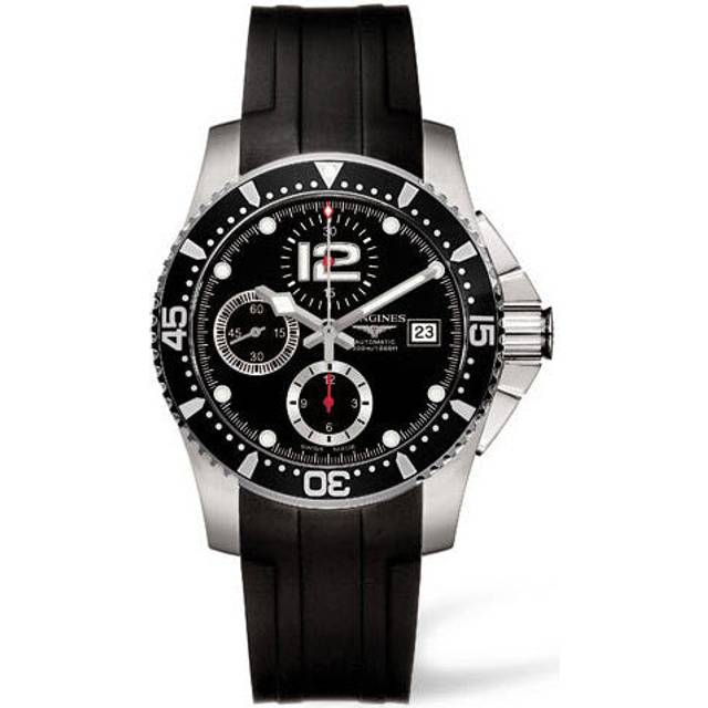 Longines Watch HydroConquest Mens - Black