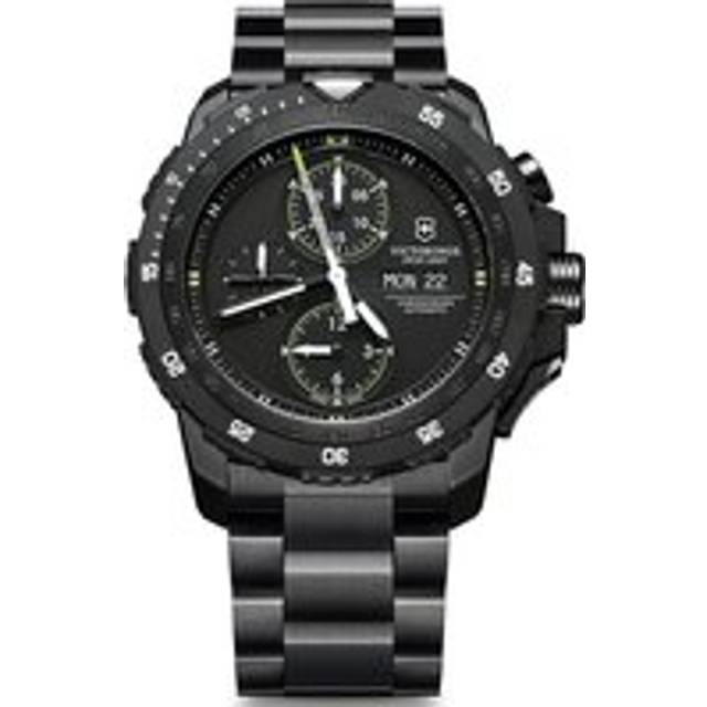 Victorinox Swiss Army Watch Alpnach Mechanical Chronograph - Black