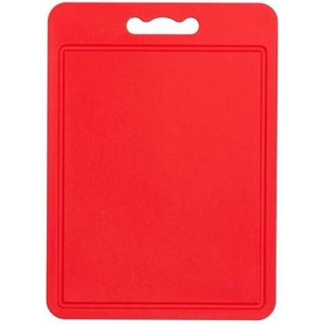 (S, Red) Chef Aid Poly Chopping Board