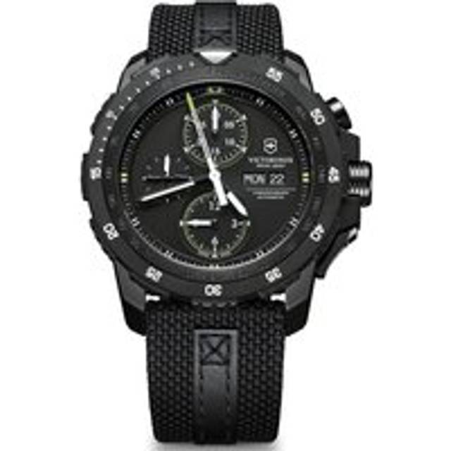 Victorinox Swiss Army Watch Alpnach Mechanical Chronograph - Black