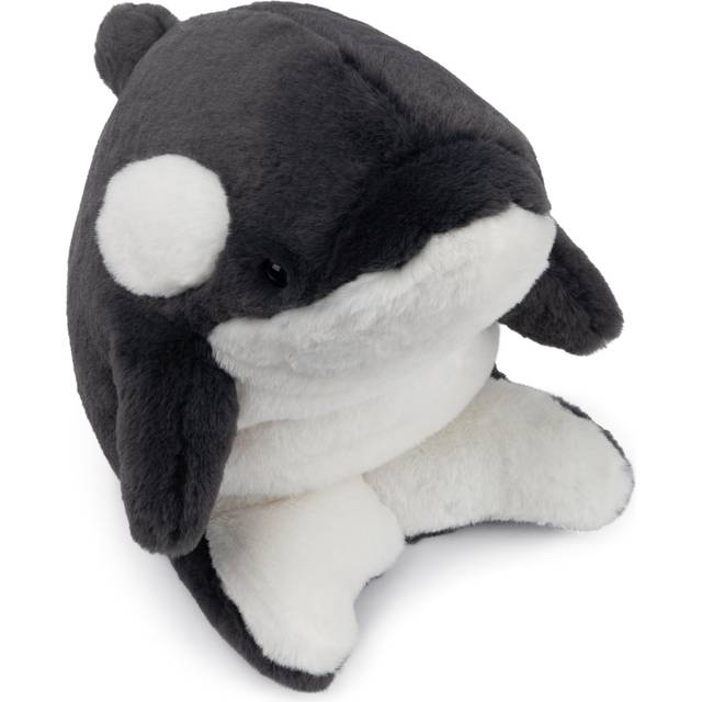 GUND Flynn Orca Whale Plush  Premium Whale Stuffed Animal for Ages 1 and Up  Black/White  10