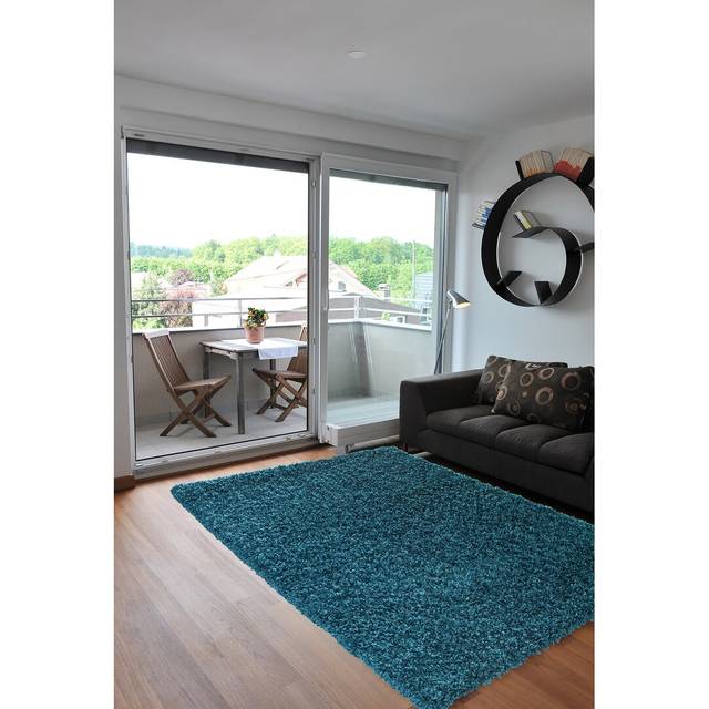 Verona Tufted Teal Area Rug (Rectangle 120 x 170cm)