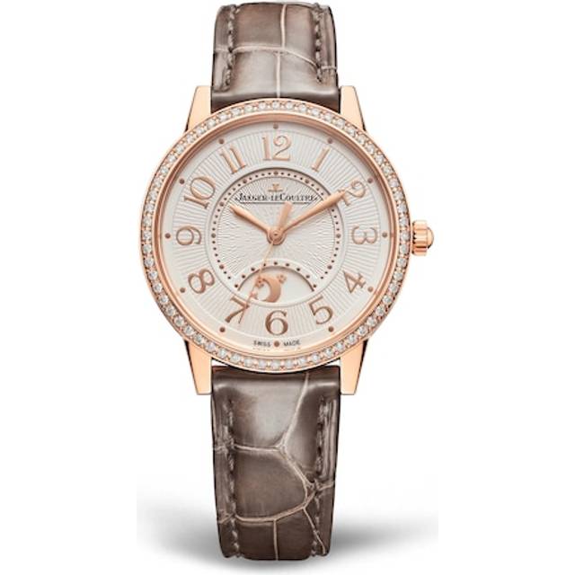 Jaeger-LeCoultre Medium Rose Gold Rendez-Vous Night & Day Watch - White - 34mm