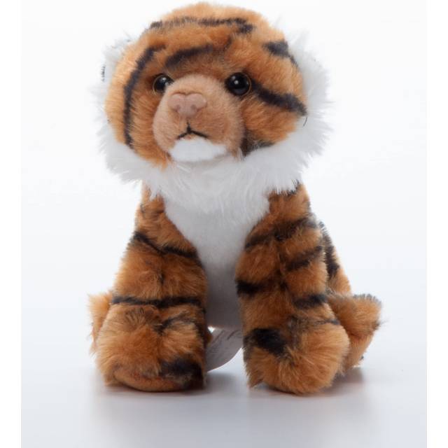 The Petting Zoo Tiger Stuffed Animal Plushie  Gifts for Kids  Wild Onez Babiez Zoo Animals  Orange Tiger Plush Toy 6 inches