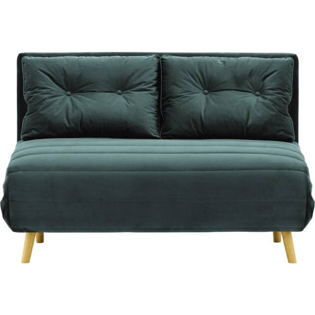 Kian 2 Seater Fold Out Sofa Bed - Oak (78cm H X 120cm W X 90cm D)