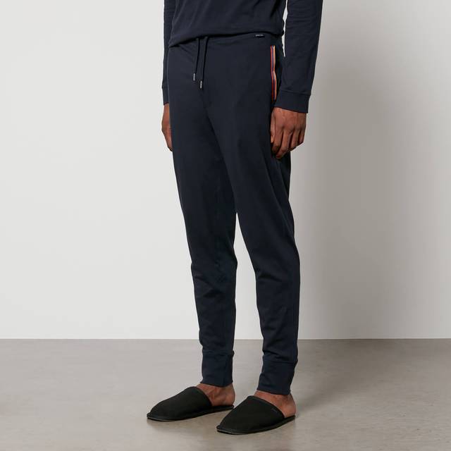 Paul Smith Navy Jersey Cotton Lounge Pants Blue - XXL