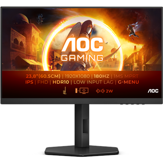 Monitor Gaming AOC AG275QXN/EU 24" Full HD (Renoverade A)
