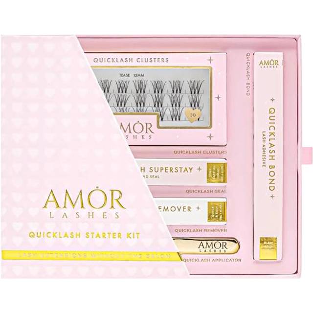 House of Amor - QuickLash Starter Kit - DIY Eyelashes 10mm - Black