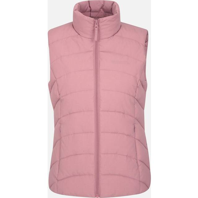 Mountain Warehouse Womens/Ladies Opal Padded Gilet (Soft Pink)