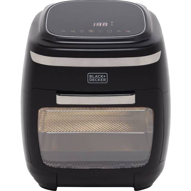 Black and Decker 11L Digital Air Fryer Oven, Black