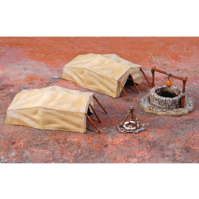 Desert Well and Tents - SOLDIERS 1:72 - Italeri 6148