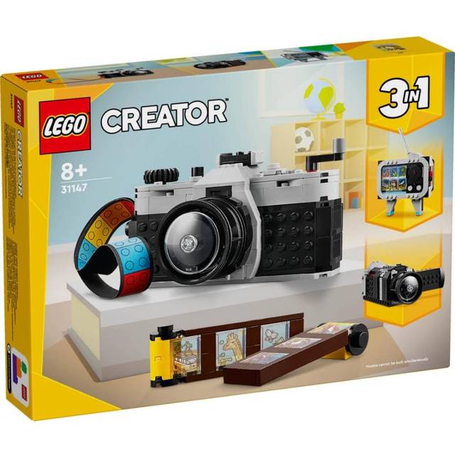LEGO Creator - Retro Camera - Building & Construction for Ages 8 to 12 - Fat Brain Toys