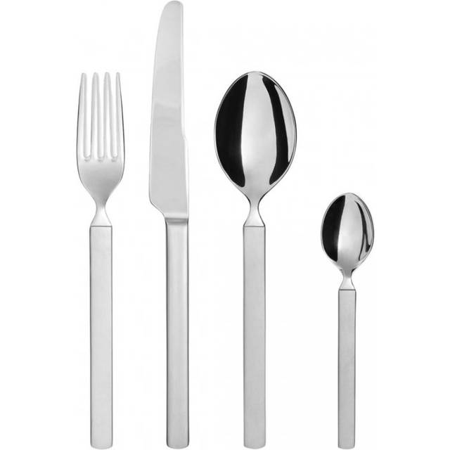 Alessi Bestickset, Rostfritt Stål, Silver, 3 x 55 x 4.5 cm
