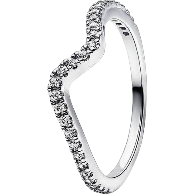 Pandora  Rings Shiny Wave Ring 192539C01