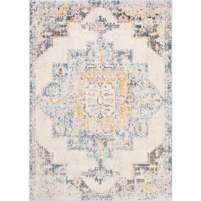 Walker Yellow/Cream/Grey Rug - Blue;Brown;Yellow;Grey (Rectangle 200 x 274 cm)