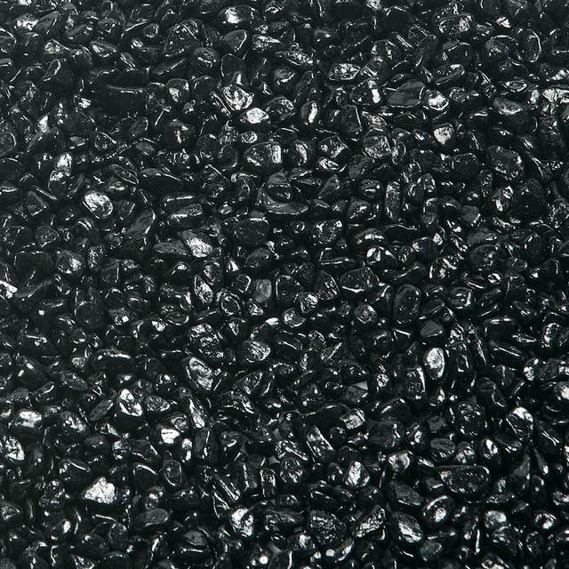 Flamingo Aquarium Gravel Black Neon 1 kg