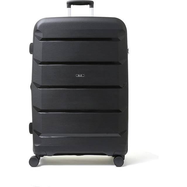 Rock Tulum Large Suitcases Black, Black