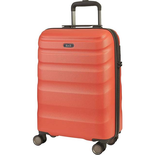 Rock Luggage Bali Hardshell Suitcase, Small, Coral