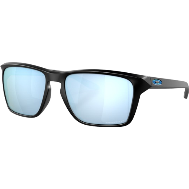 Oakley Sylas Prizm Deep Water Polarized Rectangular Mens Sunglasses OO9448 944827 60 - Black (Dimension: 6.0000x5.0000x4.0000 inches)