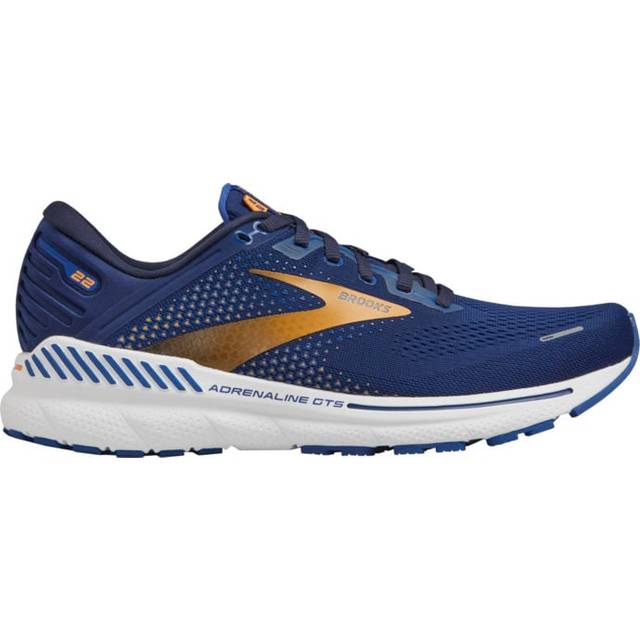 Brooks Adrenaline Gts 22 Sneaker herr, Peacot Orange White Light, 46 EU