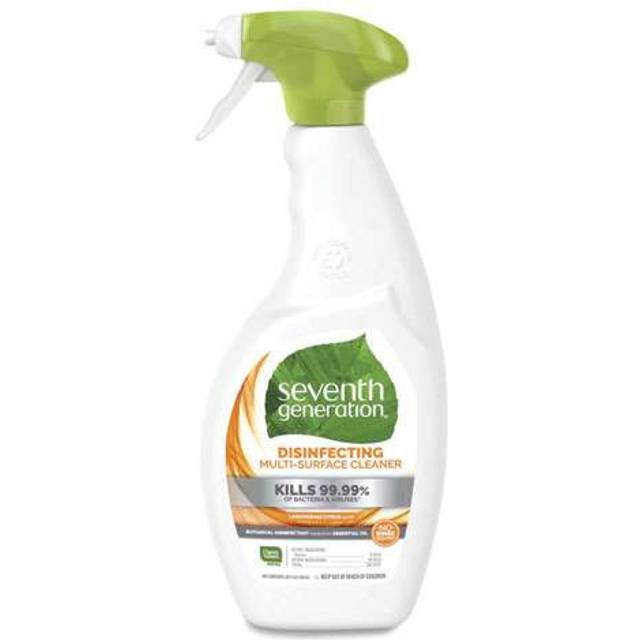 Seventh Generation Multi-Surface Disinfecting Cleaner Spray Lemongrass Citrus 26 fl oz