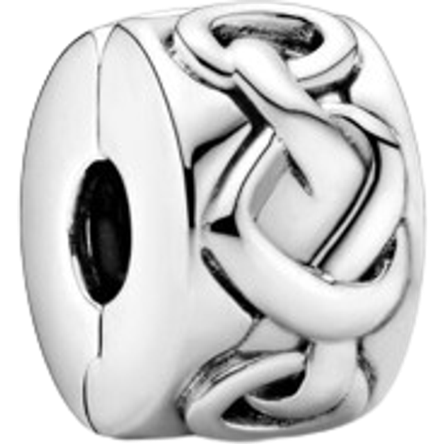 Pandora Charms Knotted Hearts Clip Charm 798035