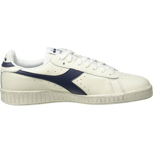 Diadora GAME L LOW WAXED Unisex - vuxen Gymnastiksko Låg-topp, Vit blå, 36.5 EU