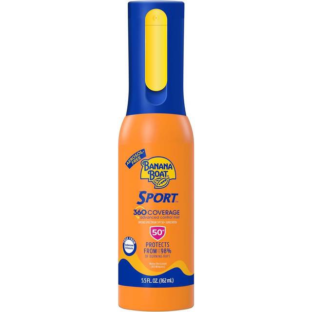 Banana Boat Sport 360 Coverage Sunscreen Mist Refill SPF 50+ | Spray Sunscreen Refill  Non-Aerosol Sunscreen Spray Refill  Sunscreen Spray SPF 50  SPF