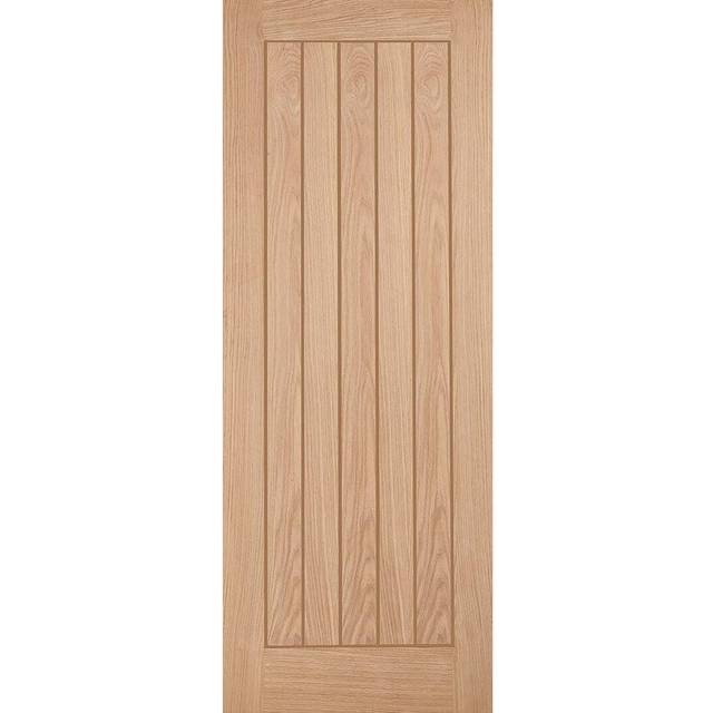 LPD Oak Belize Internal Door (Size: 2040 x 826mm, Thickness: 44mm, Fire Door: Yes)  - LPD Belize Oak Cottage Door