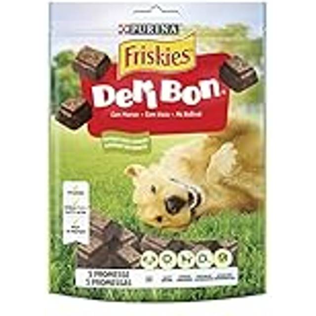 Purina Friskies DeliBon Läckra hundsnacks med nötkött, 6 förpackningar med 130 g