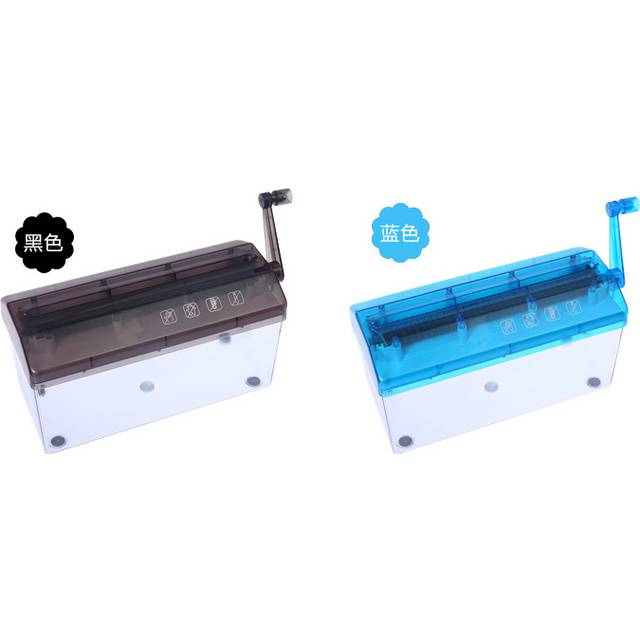 Mini A4 Paper Shredder Manual Paper Cutter Shredder Tabletop Shredder