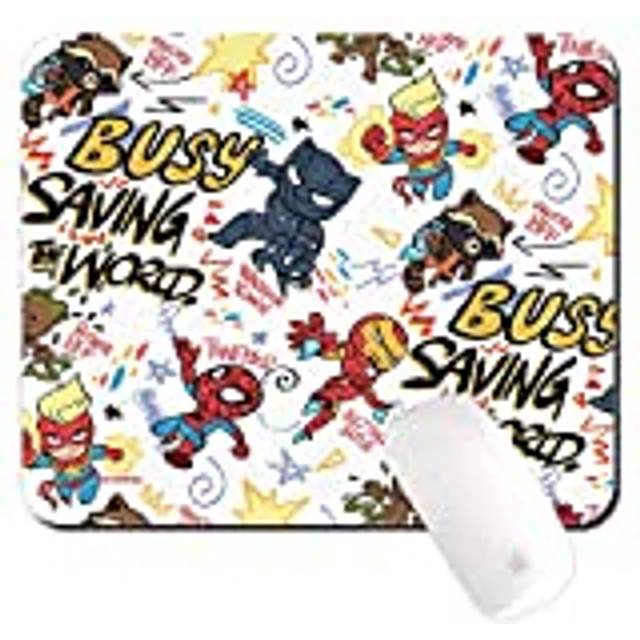 Original And Officially Licensed By Marvel Mouse Pad for PC, Pattern Avengers 026, Computer Mouse Mat, Non-Slip, 220 mm x 180 mm