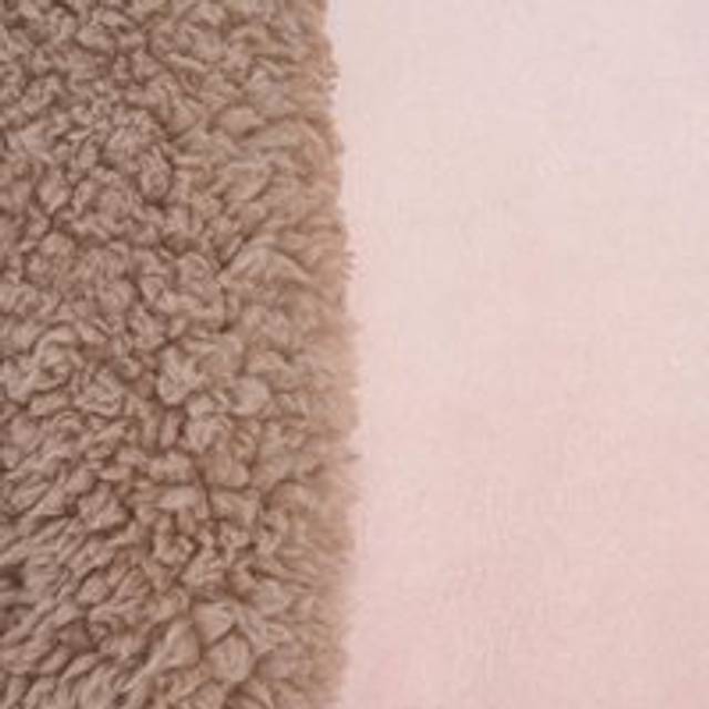 Brentfords Sherpa Soft Quilted Pet Blanket - Blush Pink